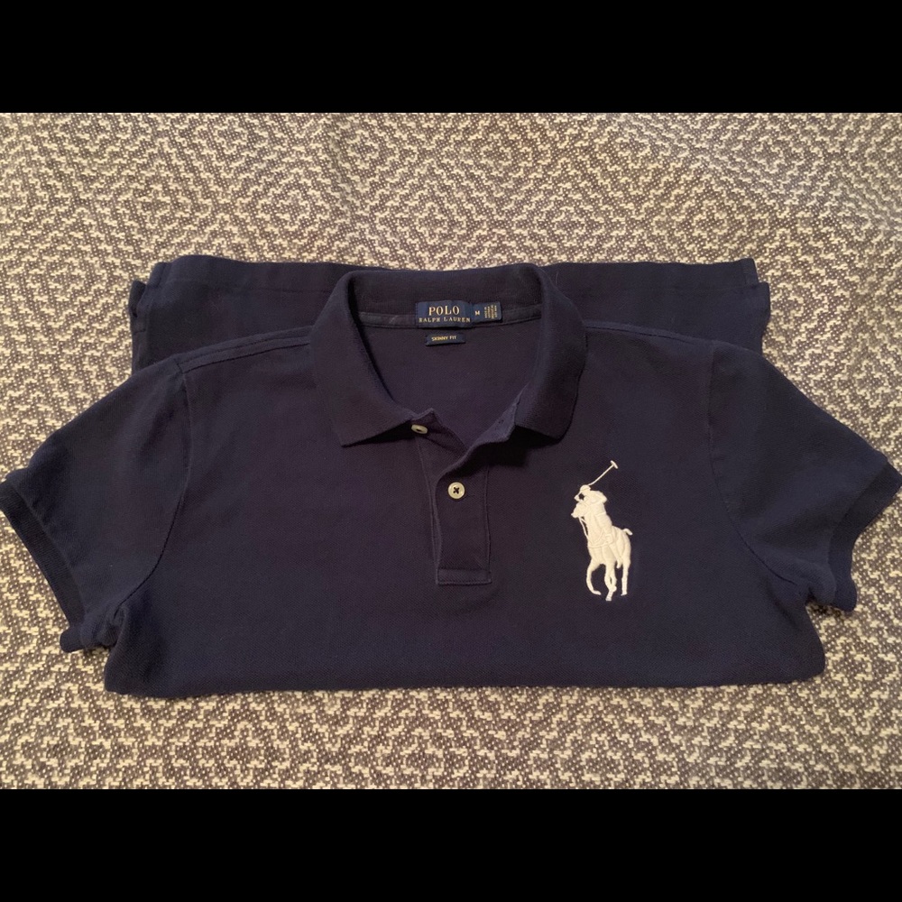 Women’s POLO navy shirt